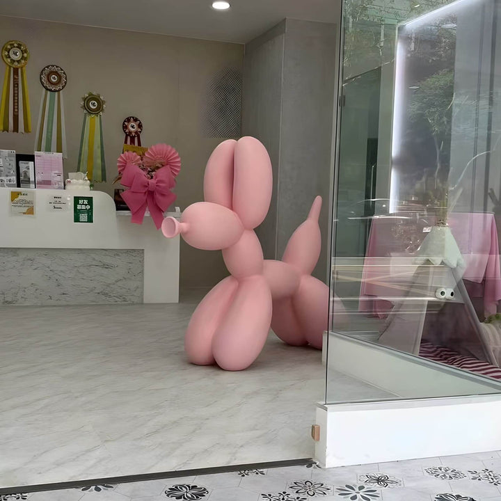 Balloon Dog Decorative Sculpture – Living Room Decor Resin Sculpture