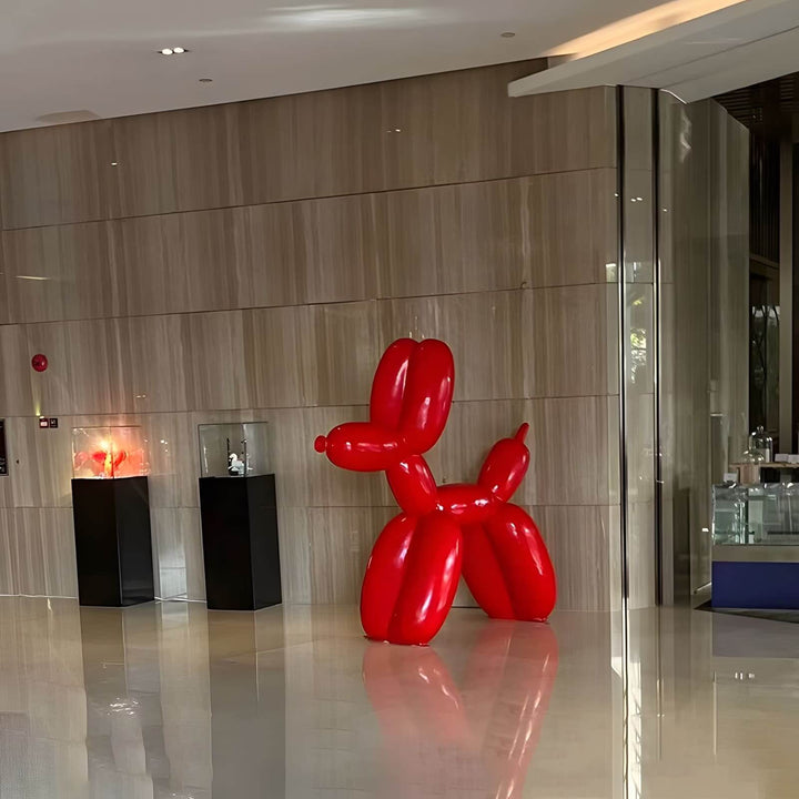 Balloon Dog Decorative Sculpture – Living Room Decor Resin Sculpture