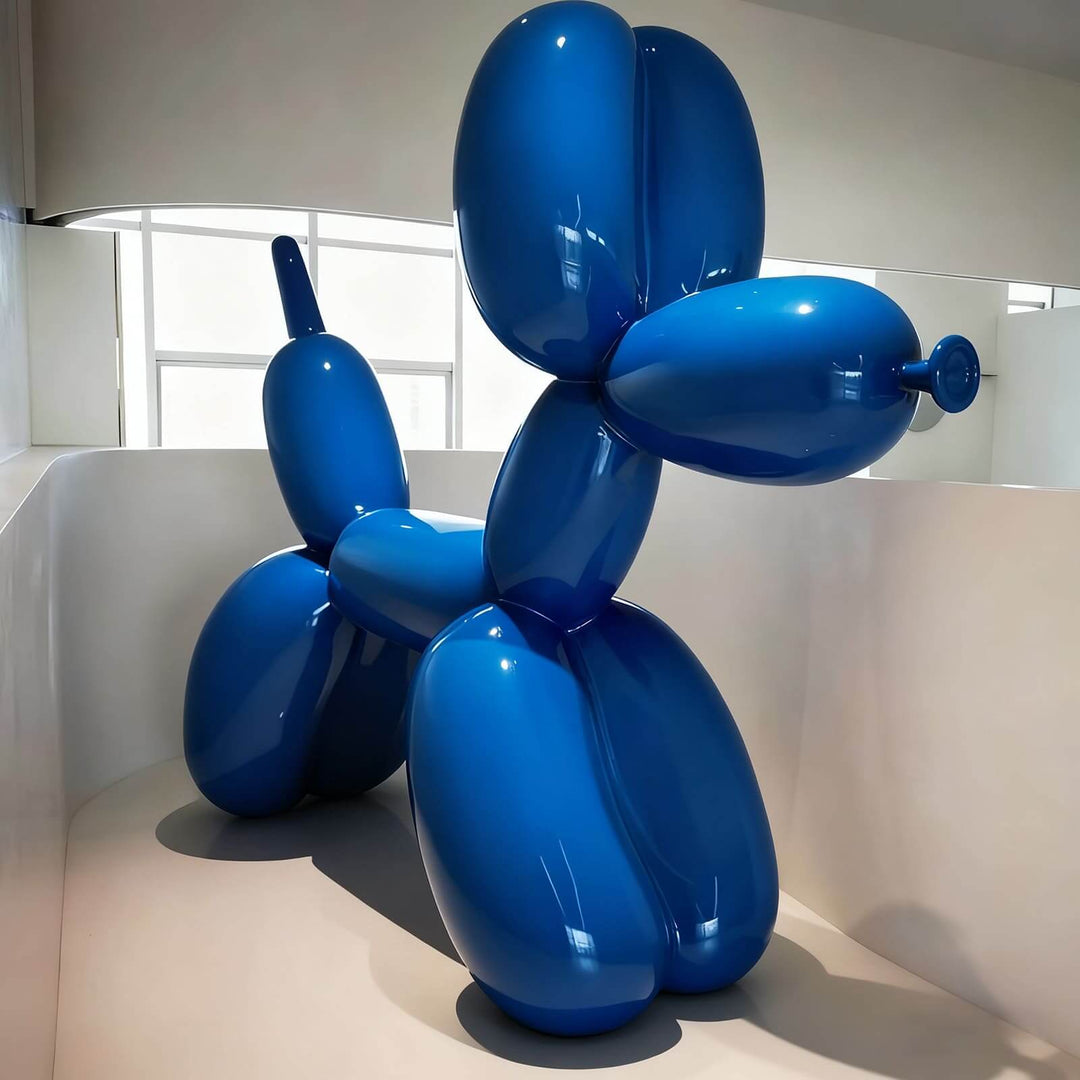 Balloon Dog Decorative Sculpture – Living Room Decor Resin Sculpture