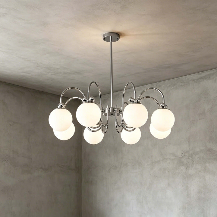 Belmont Chandelier | French Glass Chandelier for Modern Dining Room | Vinlighting