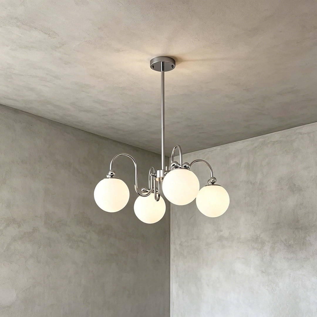 Belmont Chandelier | French Glass Chandelier for Modern Dining Room | Vinlighting