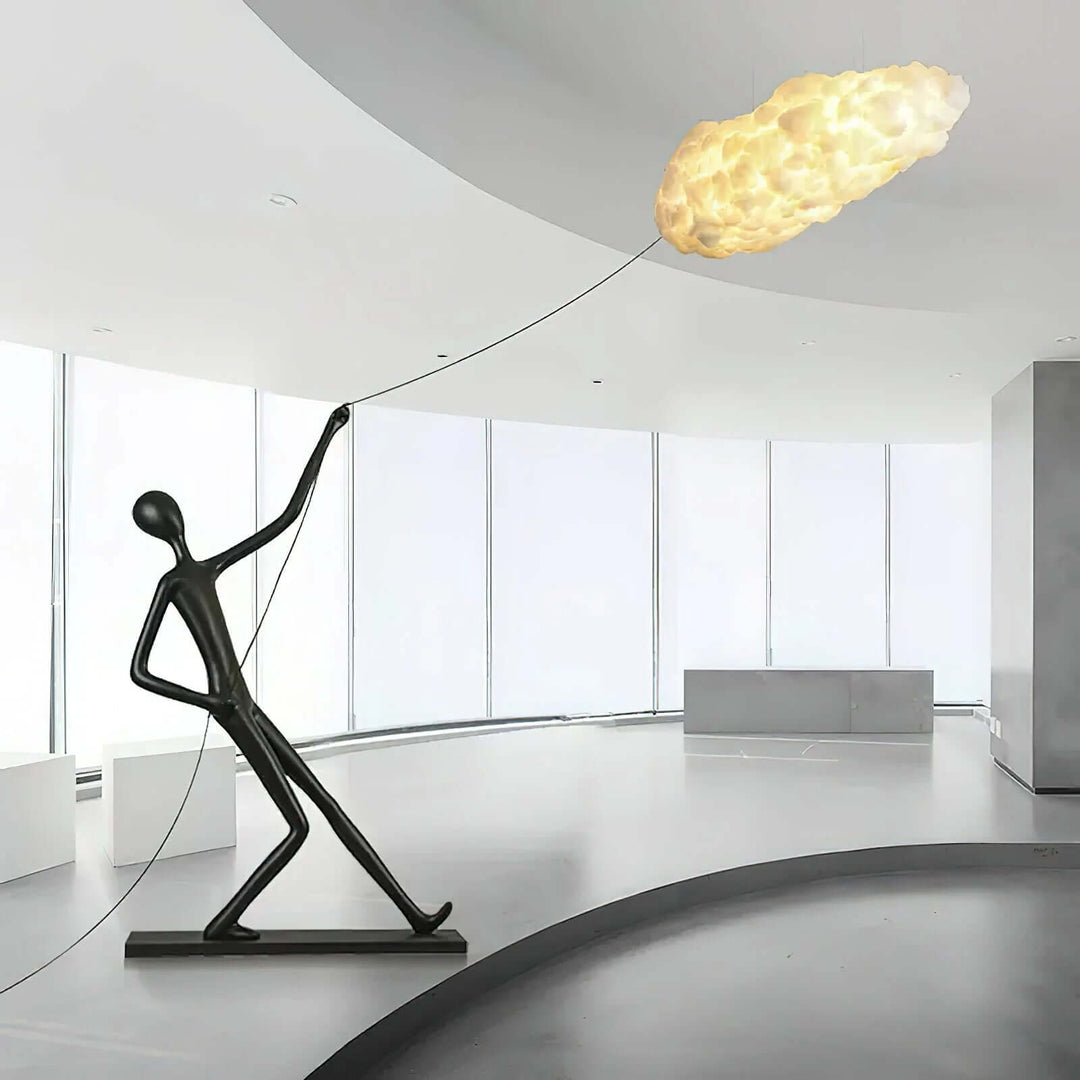 Benara Art Deco Floor Lamp – Unique Art Sculpture Light