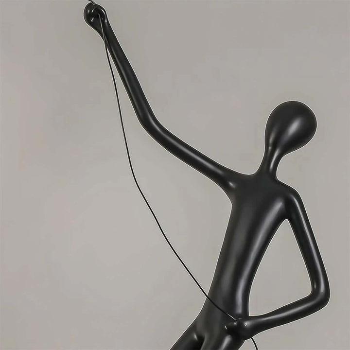 Benara Art Deco Floor Lamp – Unique Art Sculpture Light