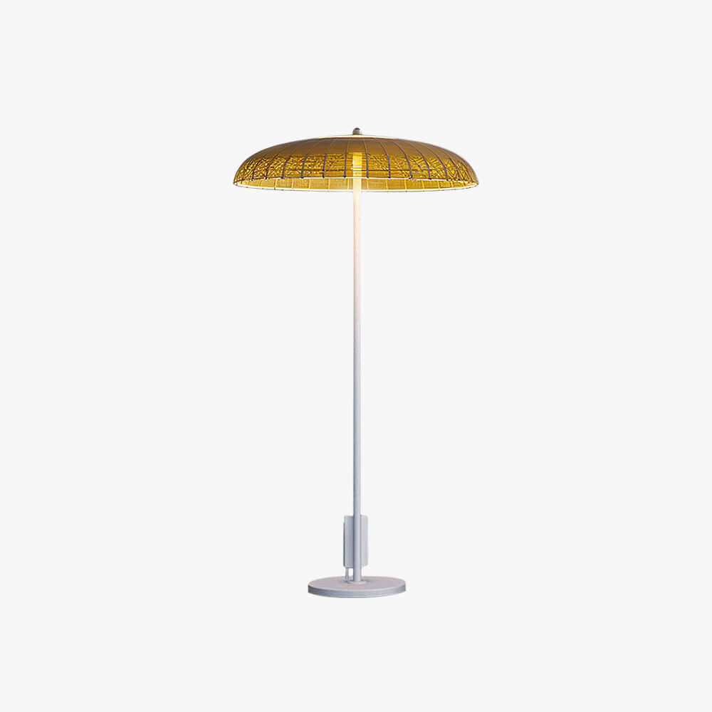 Beryth Floor Lamp - Mushroom Solar Outdoor Landscape Light