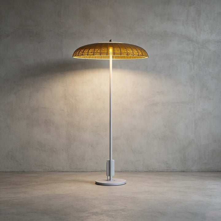 Beryth Floor Lamp - Mushroom Solar Outdoor Landscape Light
