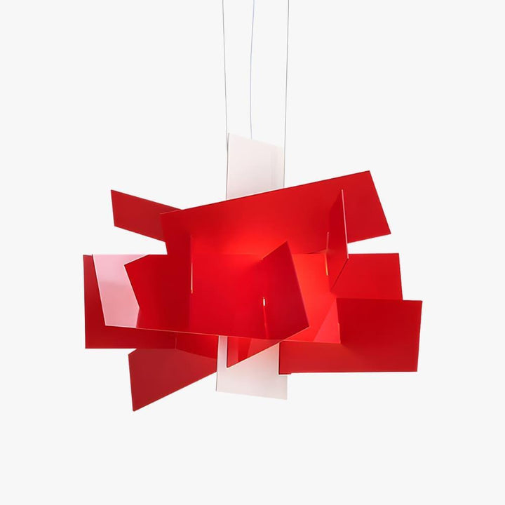 Big Bang Chandelier - Modern Red Dining Room Light | Vinlighting | Vinlighting