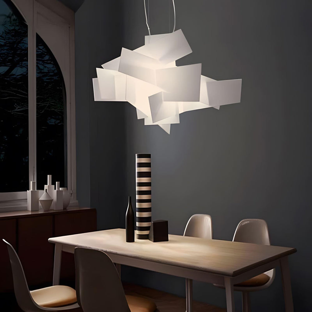 Big Bang Chandelier - Modern Red Dining Room Light | Vinlighting | Vinlighting