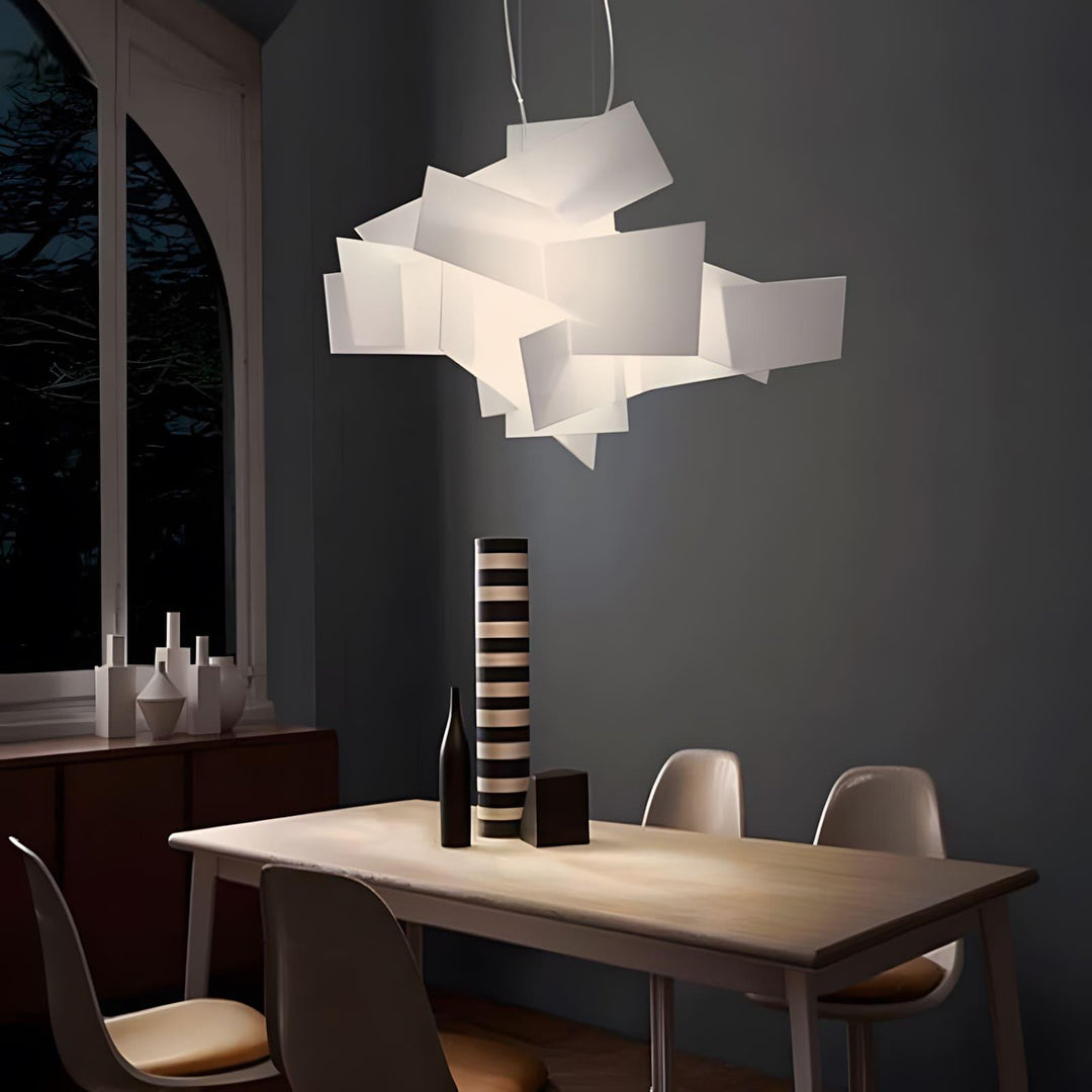 Big Bang Chandelier - Modern Red Dining Room Light | Vinlighting | Vinlighting