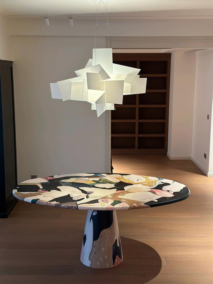 Big Bang Chandelier - Modern Red Dining Room Light | Vinlighting | Vinlighting