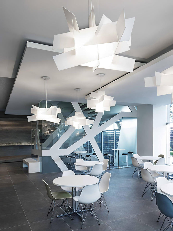 Big Bang Chandelier - Modern Red Dining Room Light | Vinlighting | Vinlighting