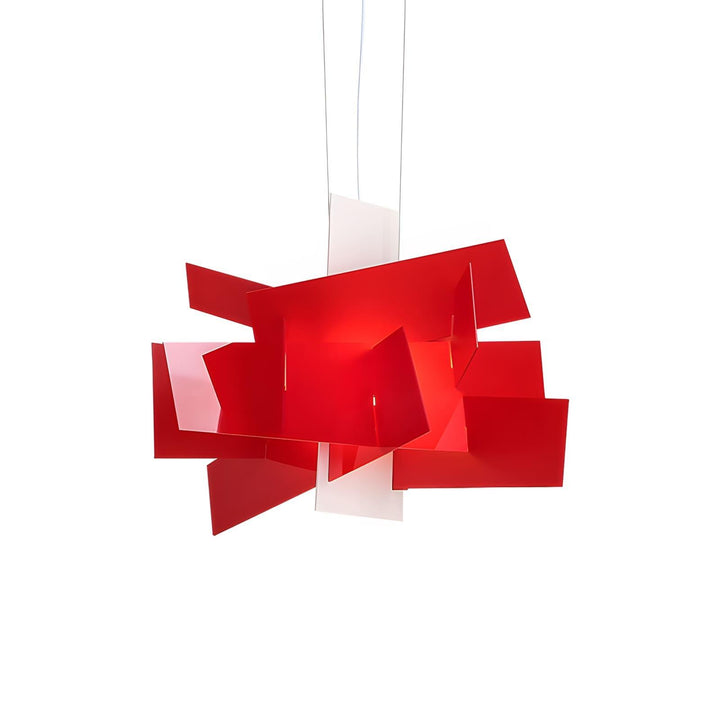 Big Bang Chandelier - Modern Red Dining Room Light | Vinlighting | Vinlighting