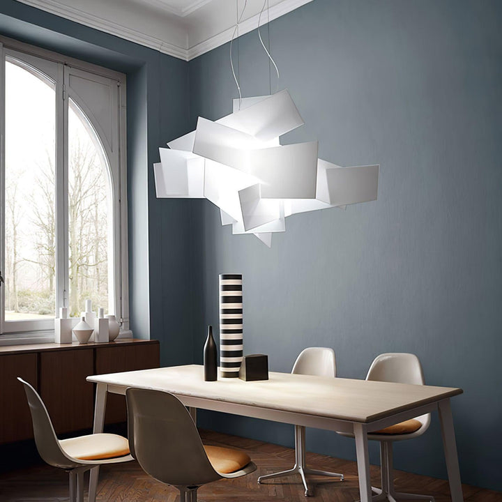 Big Bang Chandelier - Modern Red Dining Room Light | Vinlighting | Vinlighting