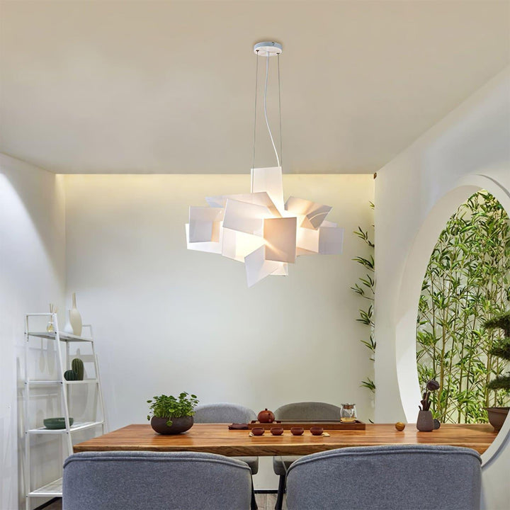 Big Bang Chandelier - Modern Red Dining Room Light | Vinlighting | Vinlighting
