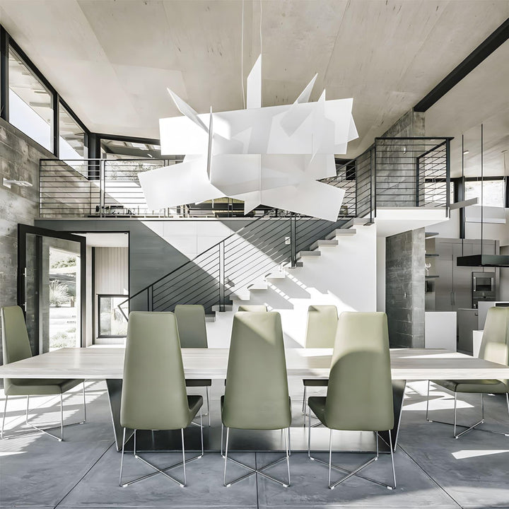Big Bang Chandelier - Modern Red Dining Room Light | Vinlighting | Vinlighting