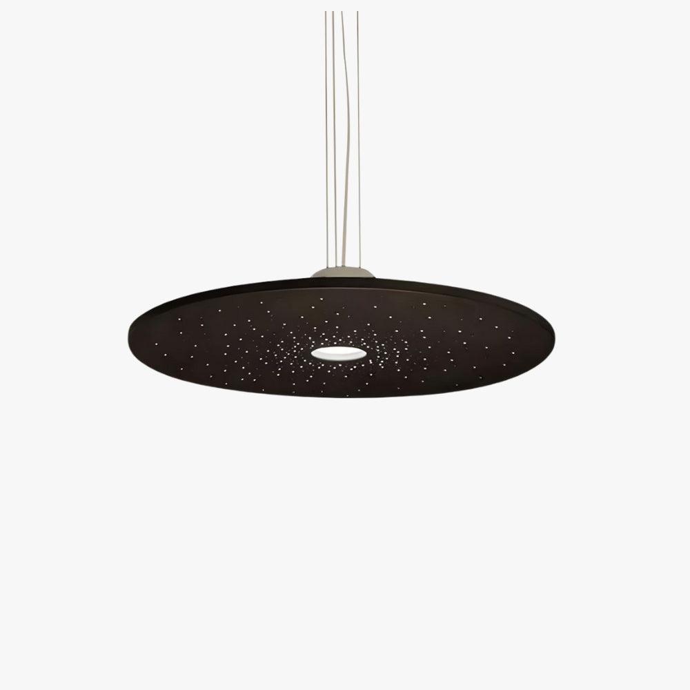 Black Round Contemporary Kitchen Pendant Light | Dining Room Dome | Vinlighting | Vinlighting