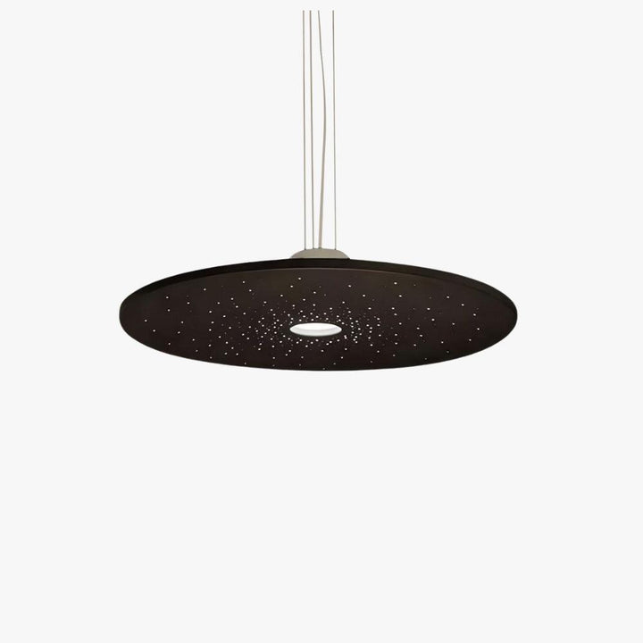 Black Round Contemporary Kitchen Pendant Light | Dining Room Dome | Vinlighting | Vinlighting