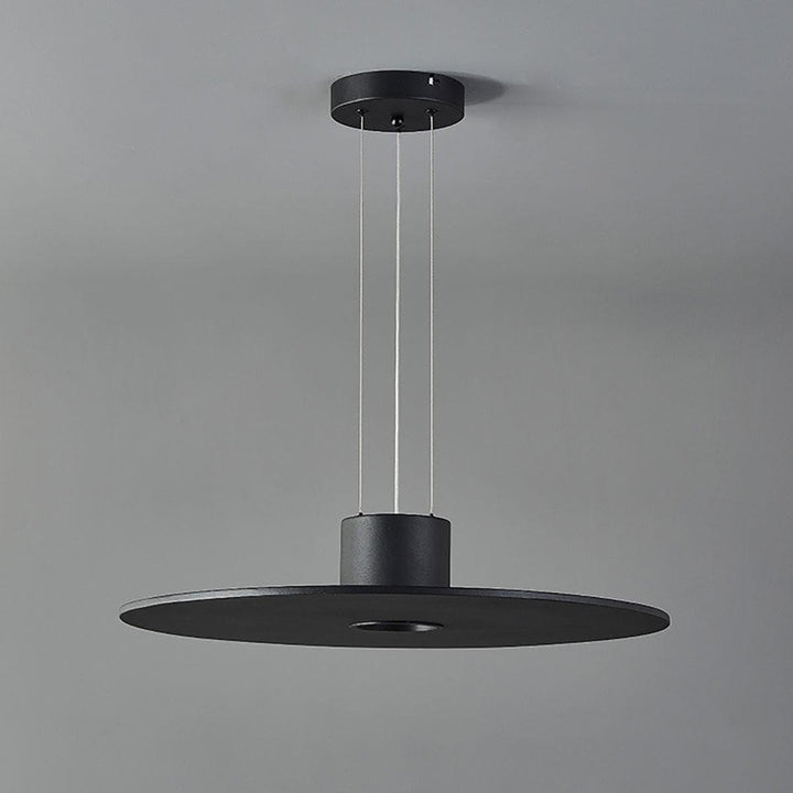 Black Round Contemporary Kitchen Pendant Light | Dining Room Dome | Vinlighting | Vinlighting