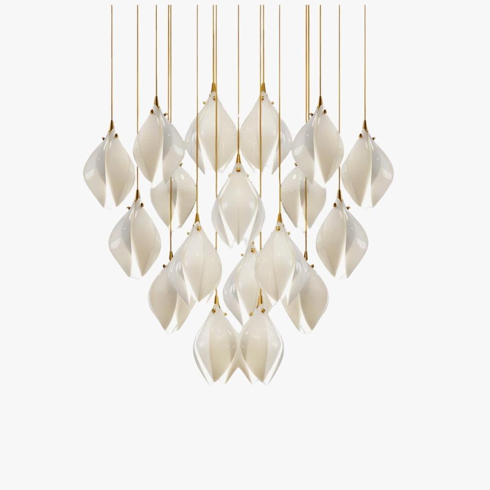 Bloom Buds Ceramic Pendant Light | Modern Art Deco Hanging Design | Vinlighting | Vinlighting