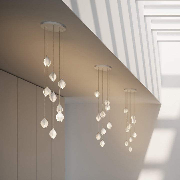 Bloom Buds Ceramic Pendant Light | Modern Art Deco Hanging Design | Vinlighting | Vinlighting