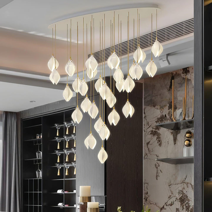 Bloom Buds Ceramic Pendant Light | Modern Art Deco Hanging Design | Vinlighting | Vinlighting