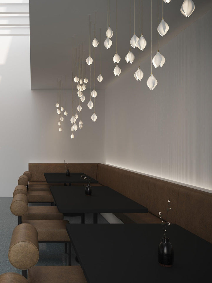 Bloom Buds Ceramic Pendant Light | Modern Art Deco Hanging Design | Vinlighting | Vinlighting