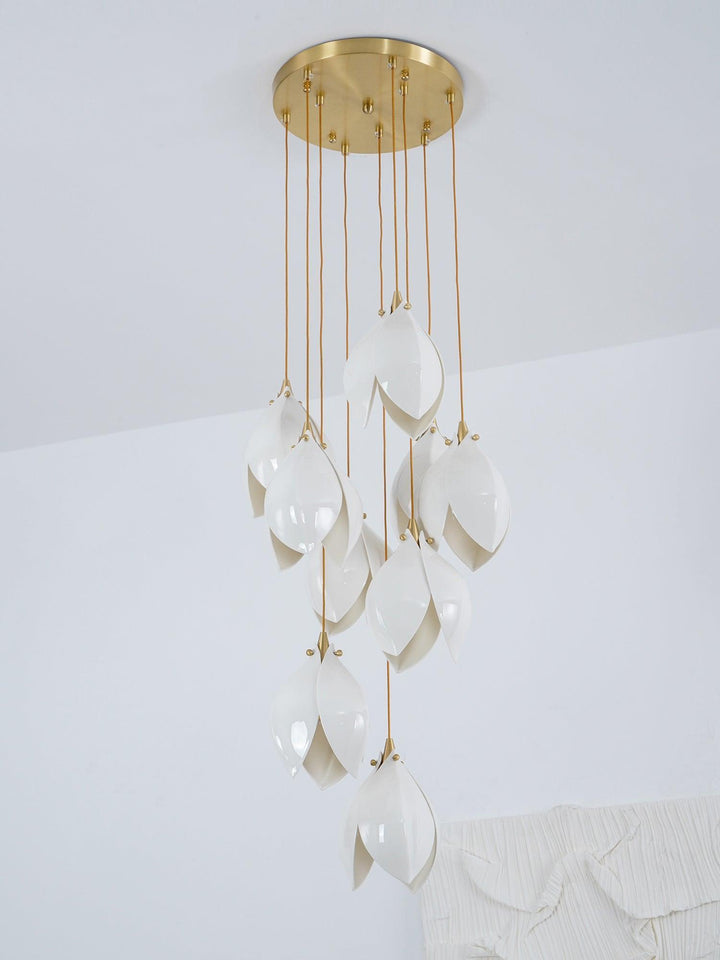 Bloom Buds Ceramic Pendant Light | Modern Art Deco Hanging Design | Vinlighting | Vinlighting