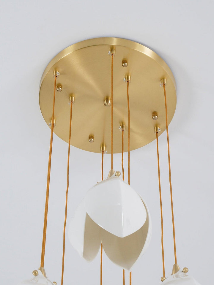 Bloom Buds Ceramic Pendant Light | Modern Art Deco Hanging Design | Vinlighting | Vinlighting