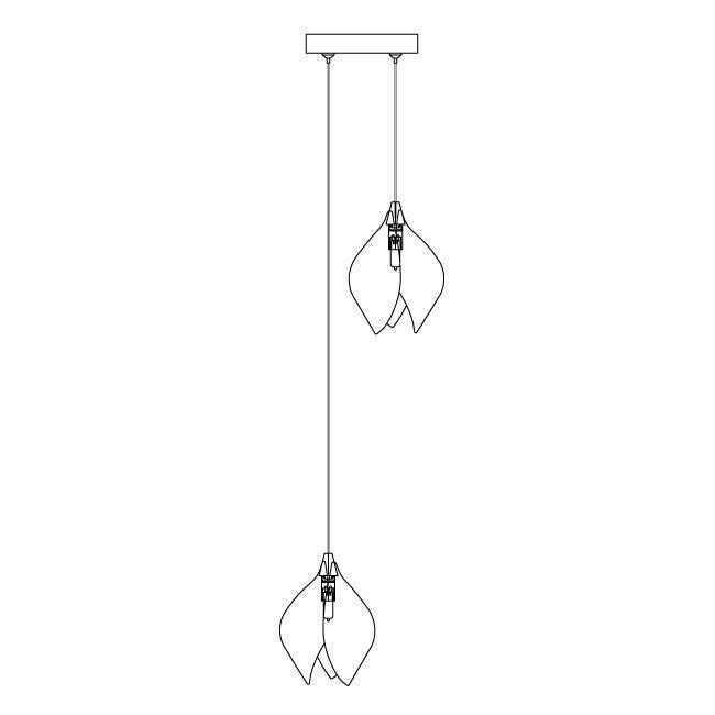 Bloom Buds Ceramic Pendant Light | Modern Art Deco Hanging Design | Vinlighting | Vinlighting