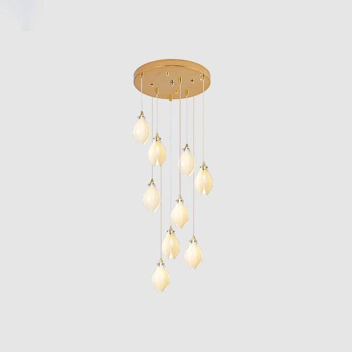 Bloom Buds Ceramic Pendant Light | Modern Art Deco Hanging Design | Vinlighting | Vinlighting
