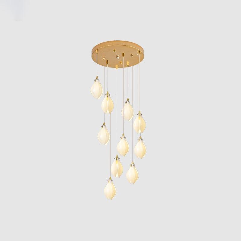 Bloom Buds Ceramic Pendant Light | Modern Art Deco Hanging Design | Vinlighting | Vinlighting