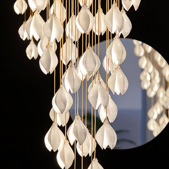 Bloom Buds Ceramic Pendant Light | Modern Art Deco Hanging Design | Vinlighting | Vinlighting