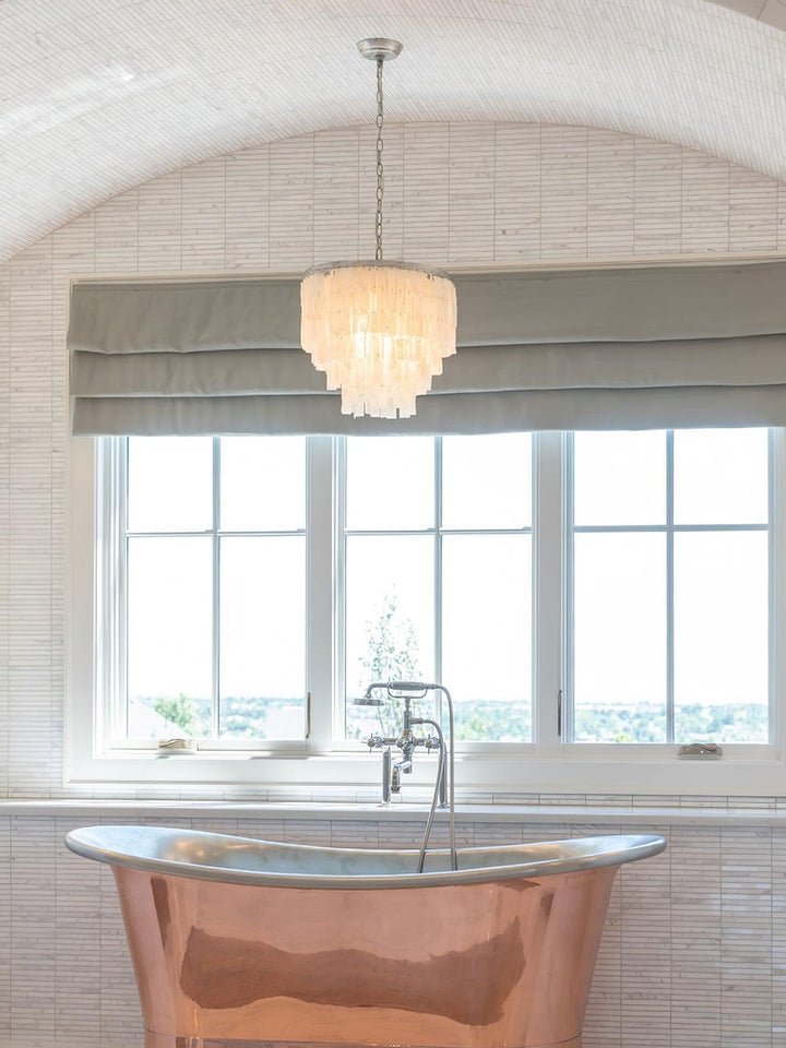 Boho Shell Pendant Light - Hanging Lamp for Dining Room and Bedroom | Vinlighting | Vinlighting