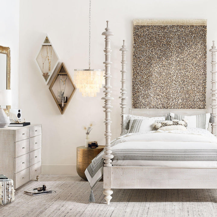 Boho Shell Pendant Light - Hanging Lamp for Dining Room and Bedroom | Vinlighting | Vinlighting