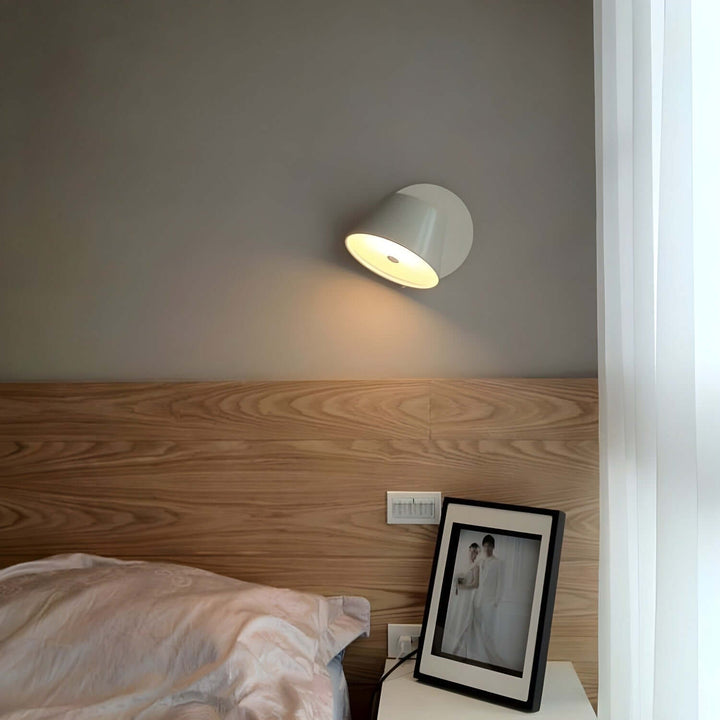 Brevino Wall Lamp – Simple Creative Rotating Bedside Light