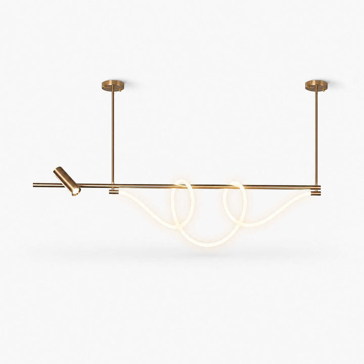 Brisa Linear Chandelier Style A - Modern Creative Musical Line Light | Vinlighting