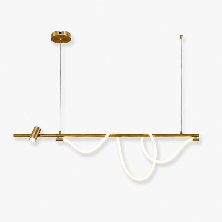 Brisa Linear Chandelier Style B - Modern Creative Silicone Chandelier | Vinlighting
