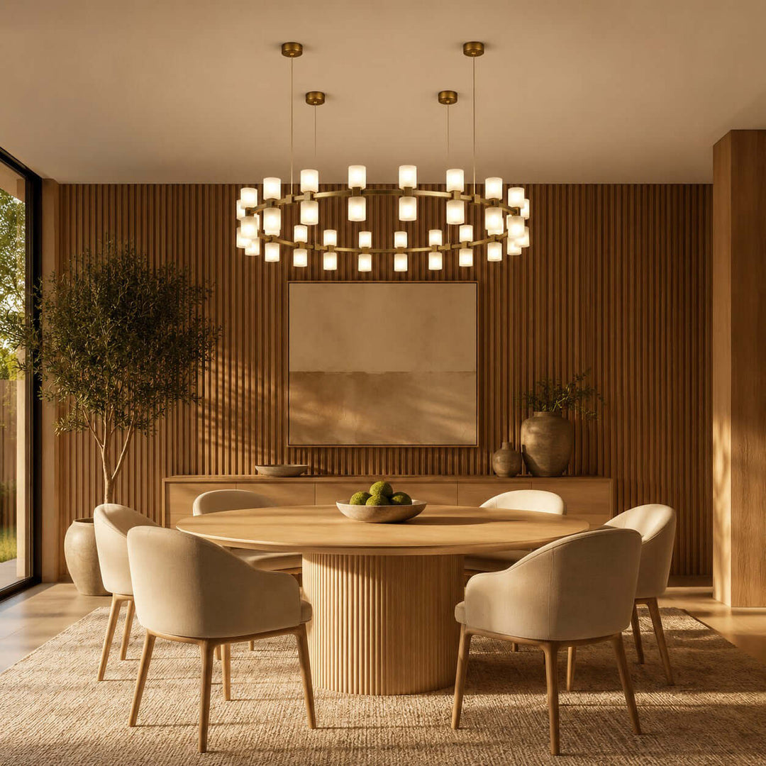 Caldora Chandelier - Modern Luxury Acrylic Dining Room Light | Vinlighting