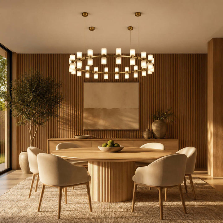 Caldora Chandelier - Modern Luxury Acrylic Dining Room Light | Vinlighting