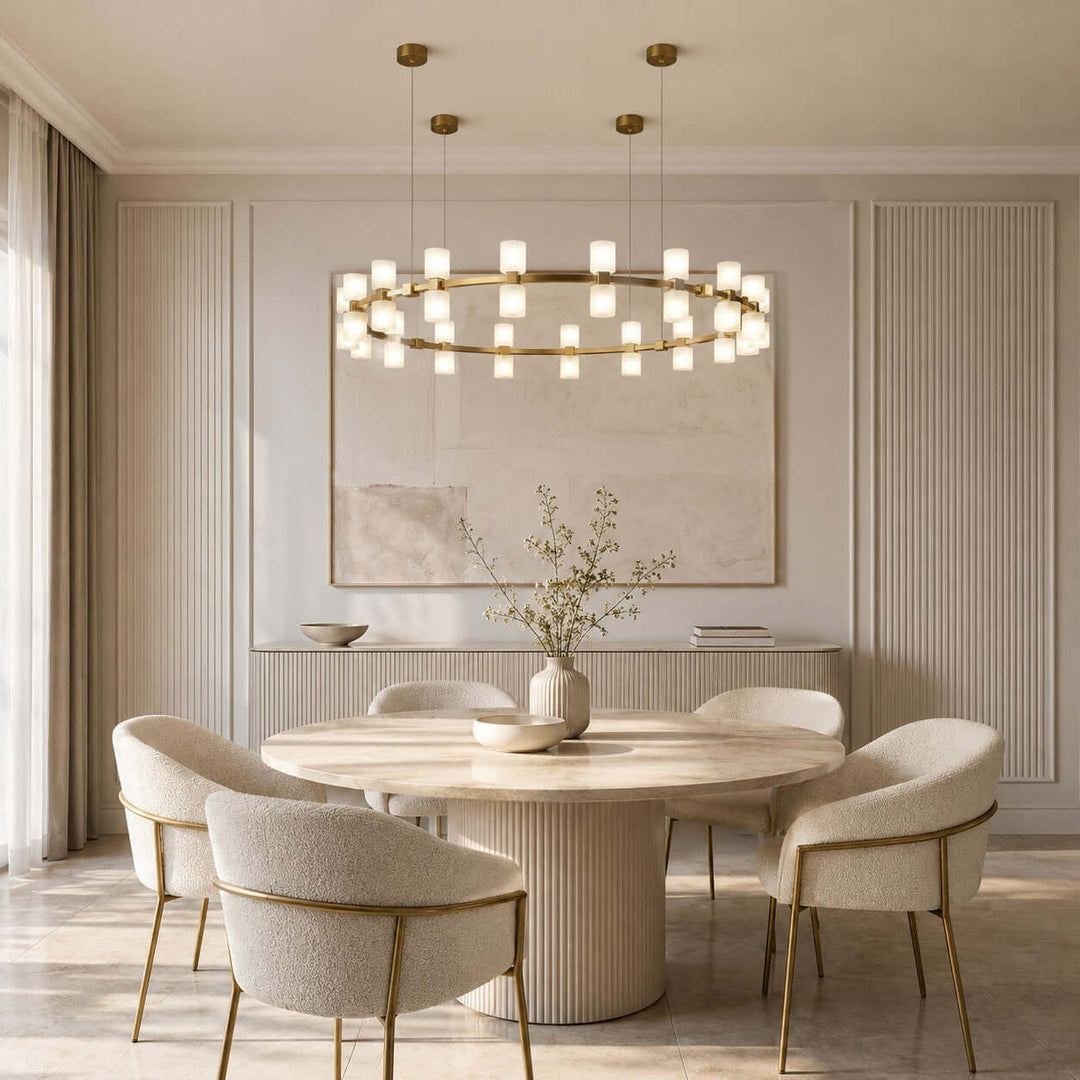 Caldora Chandelier - Modern Luxury Acrylic Dining Room Light | Vinlighting