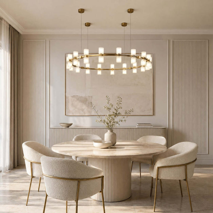 Caldora Chandelier - Modern Luxury Acrylic Dining Room Light | Vinlighting