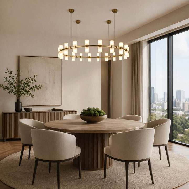 Caldora Chandelier - Modern Luxury Acrylic Dining Room Light | Vinlighting
