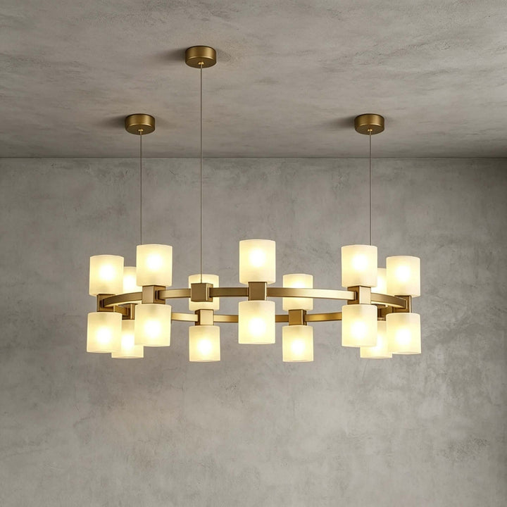Caldora Chandelier - Modern Luxury Acrylic Dining Room Light | Vinlighting