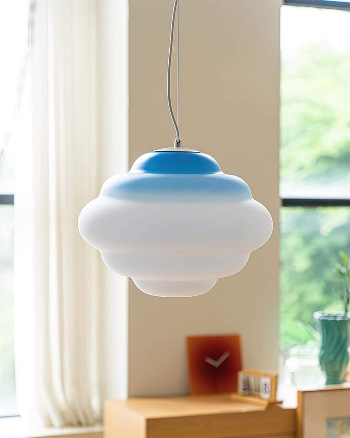 Calmora Pendant Light - Contemporary Glass Metal Light for Dining