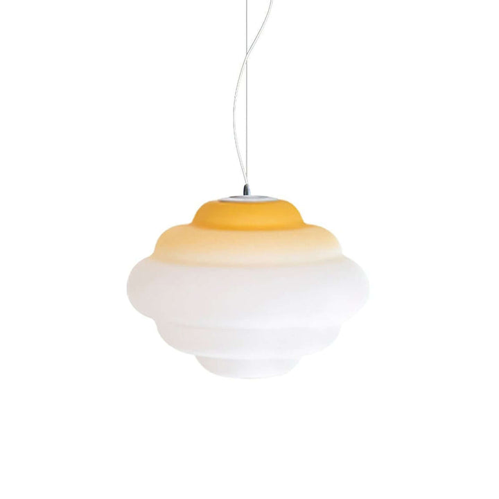 Calmora Pendant Light - Contemporary Glass Metal Light for Dining