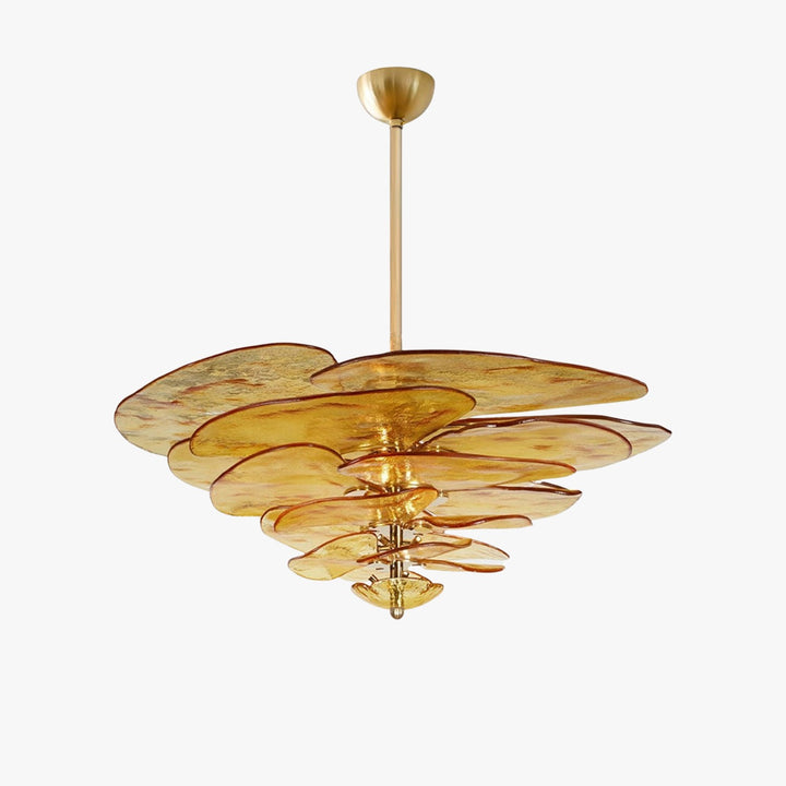 Calura Chandelier – Modern Murano Glass Living Room Light