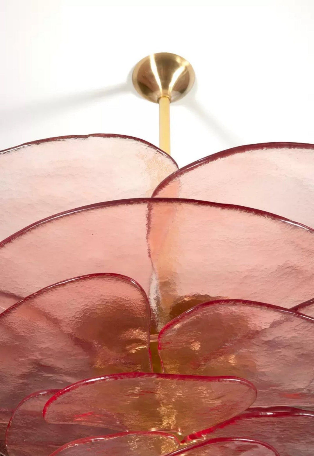 Calura Chandelier – Modern Murano Glass Living Room Light