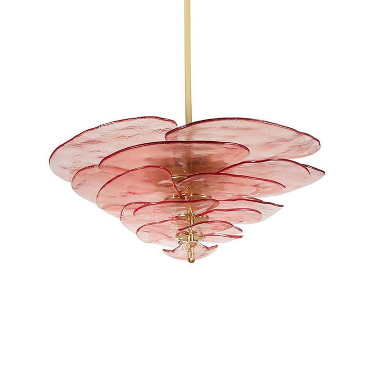 Calura Chandelier – Modern Murano Glass Living Room Light