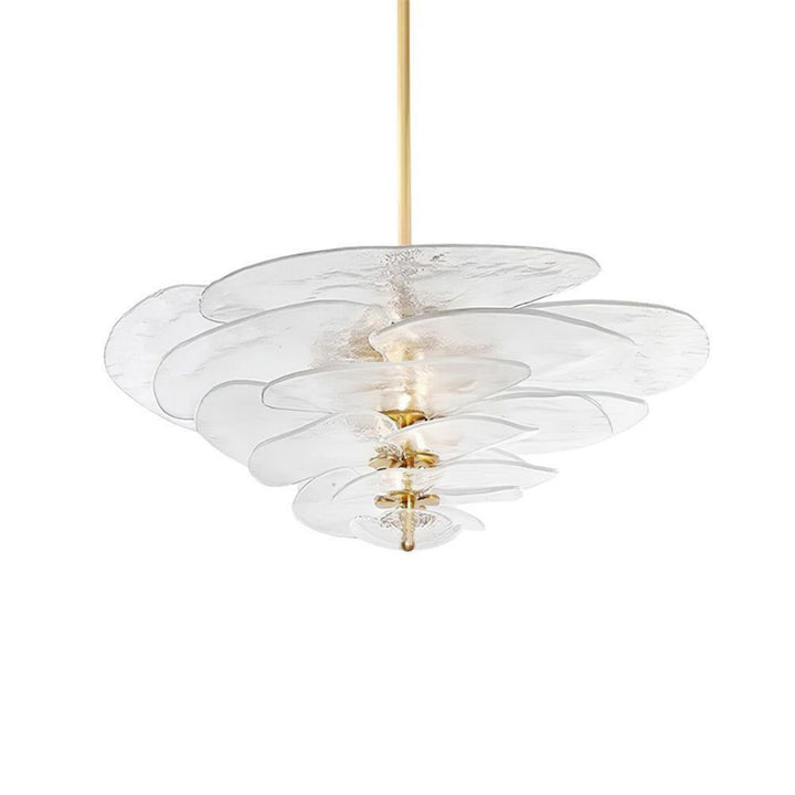 Calura Chandelier – Modern Murano Glass Living Room Light