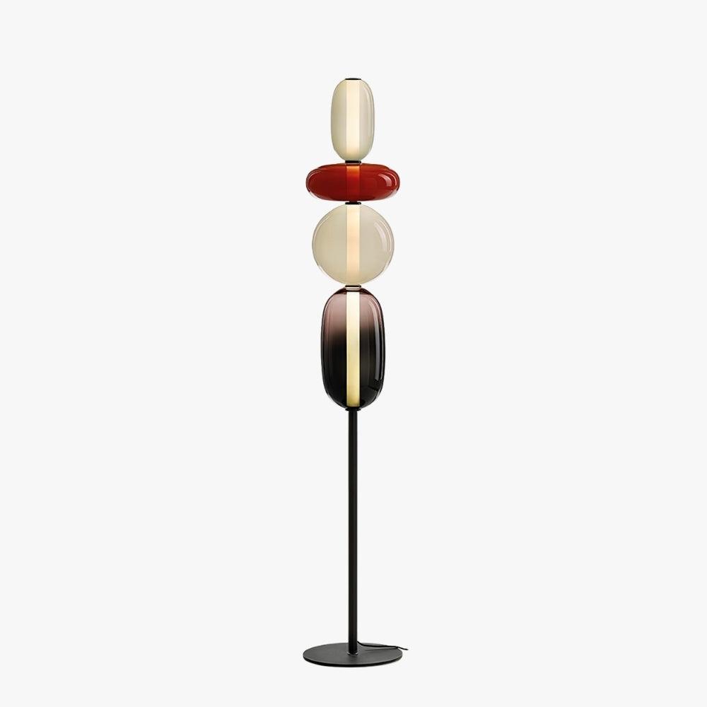 Candied Glass Floor Lamp | Hand-Blown Art Glass Design | Vinlighting | Vinlighting