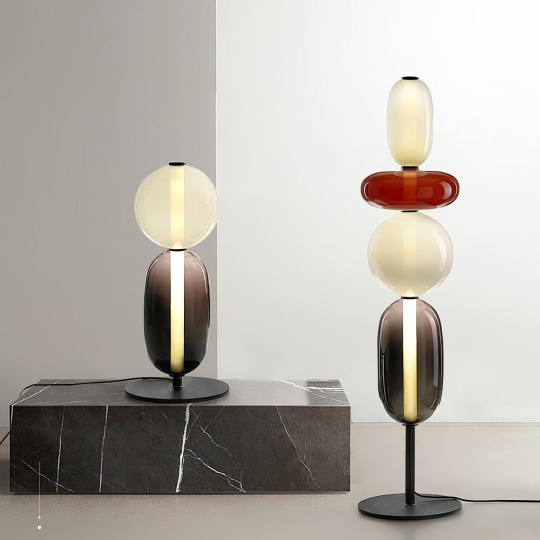 Candied Glass Floor Lamp | Hand-Blown Art Glass Design | Vinlighting | Vinlighting